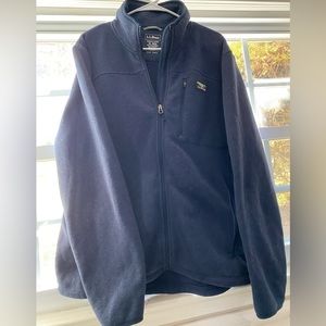 L.L. Bean full zip sweater fleece